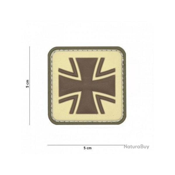 Patch 3D PVC Croix de Fer OD (101 Inc) Coyote