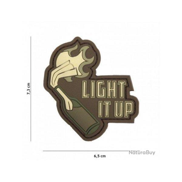 Patch 3D PVC Light it up Noir (101 Inc) Woodland