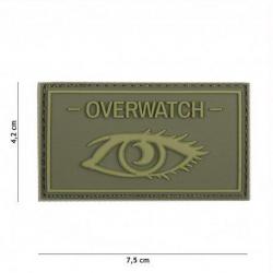 Patch 3D PVC Overwatch Noir (101 Inc) OD