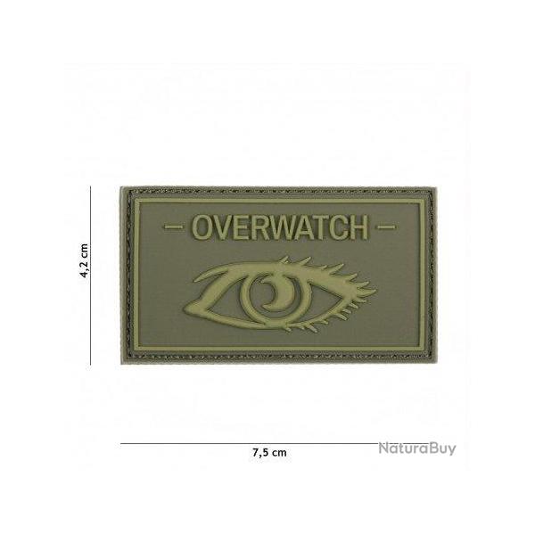 Patch 3D PVC Overwatch Noir (101 Inc) OD