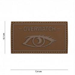 Patch 3D PVC Overwatch Noir (101 Inc) Coyote