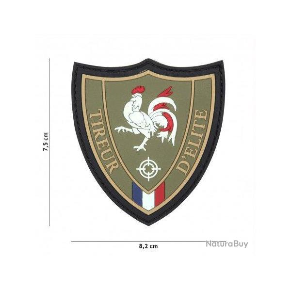 Patch 3D PVC Tireur d'elite Marron (101 Inc) OD