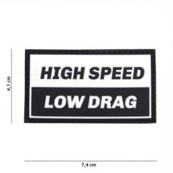 Patch 3D PVC High Speed Desert (101 Inc) Noir