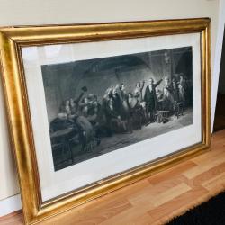 Condamnation des Girondins - révolution - Edouard Girardet d après Paul Delaroche
