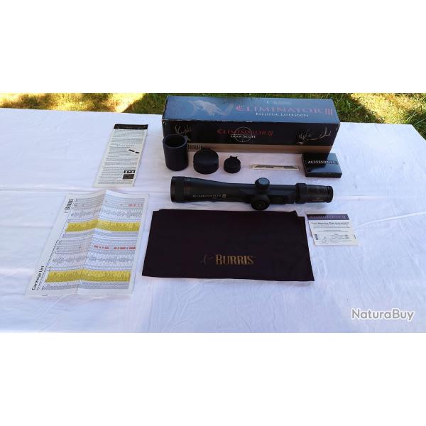 Lunette Burris Eliminator III Ballistic Laserscope 4X-16X-50mm