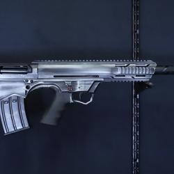 DROITIER Fusil répétition manuelle FD12 (Bullpup) ; Blanc nuancé ; 12/76 billes acier