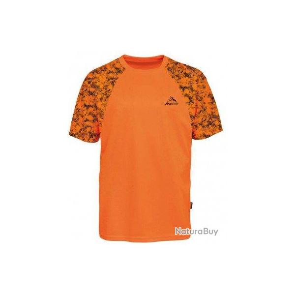 Tee-shirt  manches courtes Snake Blaze/Orange Verney Carron-XXL