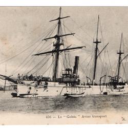 CPA -Marine - Le " Gabes " Aviso transport  N°3333
