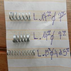 lot de ressorts  pour armes