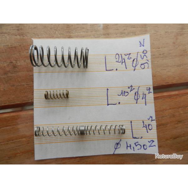 petits ressorts divers  pour armes