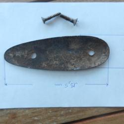plaque de couche pour fusil