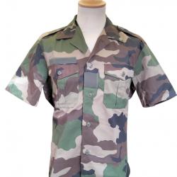 Chemise manche courte armée française camouflage centre europe - Taille L