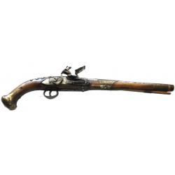 GRAND PISTOLET ORIENTAL A SILEX