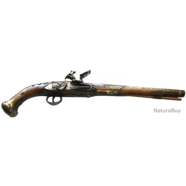 GRAND PISTOLET ORIENTAL A SILEX