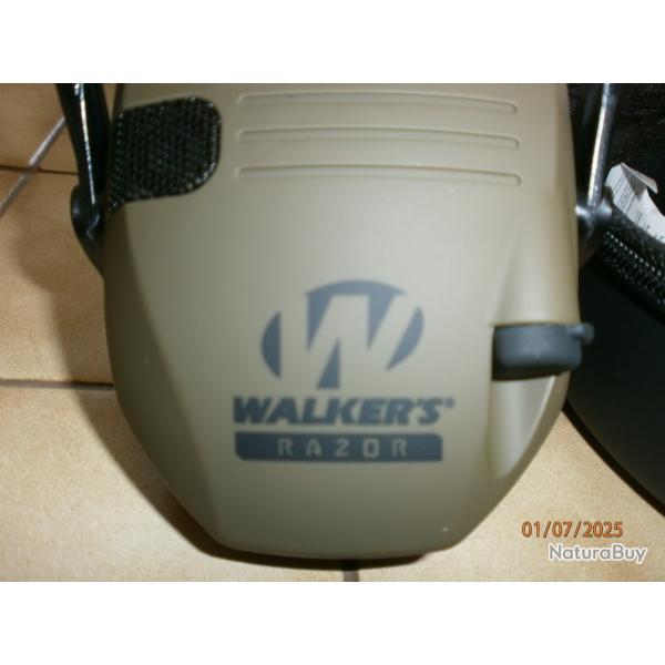 casque electronique Walker's razor