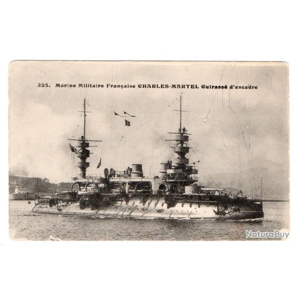 CPA - Marine Militaire Franaise -CHARLES-MARTEL. Cuirasse d'escadre  N3166