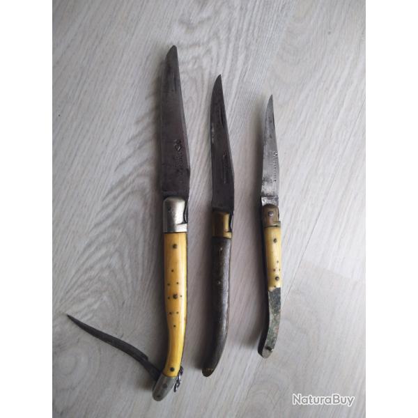 Lot de 3 laguioles