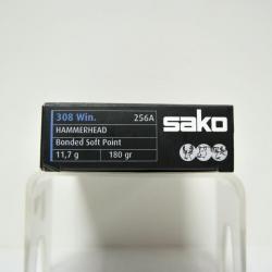 Munitions Sako 308 Win. 256A x2 boites