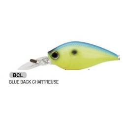 Poisson Nageur Yo-Zuri 3DB Crank 1.5 MR 6cm Blue Black Chartreuse