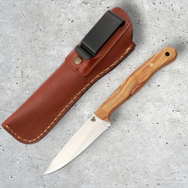 MF couteau avec tui en cuir