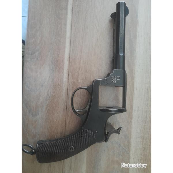 REVOLVER BELGE TYPE NAGANT 1883 CAL. 9.4 MM