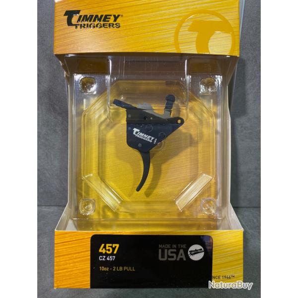 Dtente TIMNEY pour carabine CZ 457 (Poids de dpart rglable de 284 g  908 g)