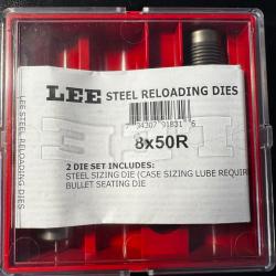 Jeu d'outils Lee 8x50R Mannlicher