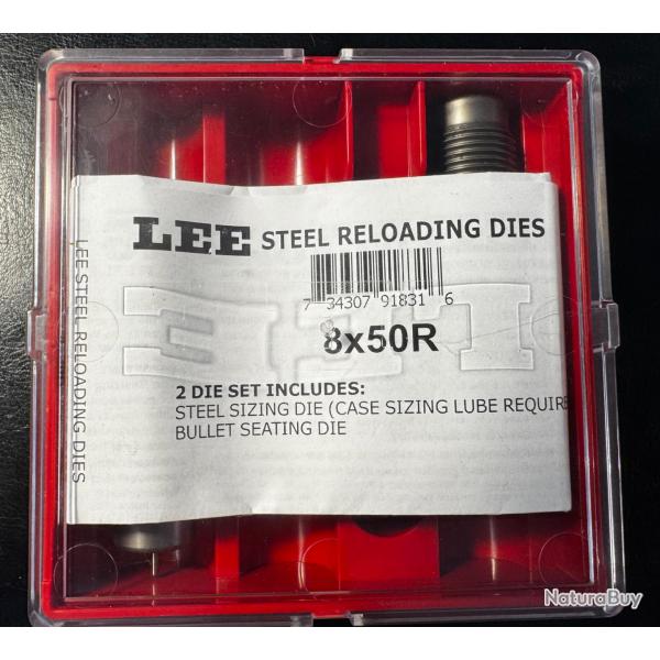 Jeu d'outils Lee 8x50R Mannlicher