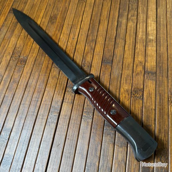 SUPERBE BAONNETTE ALLEMANDE 84/98 MAUSER E. PACK& S.  WW2 1937 TAT PARFAIT