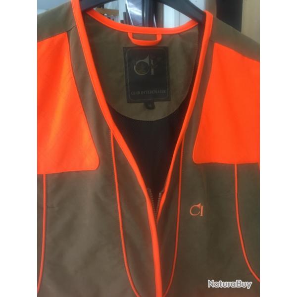 Gilet cevrus orange