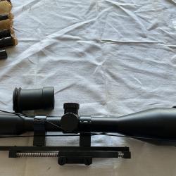 Fusil BAIKAL MP155 synthétique noir 12/89 avec lunette sur compensateur choke full plomb choke PATER