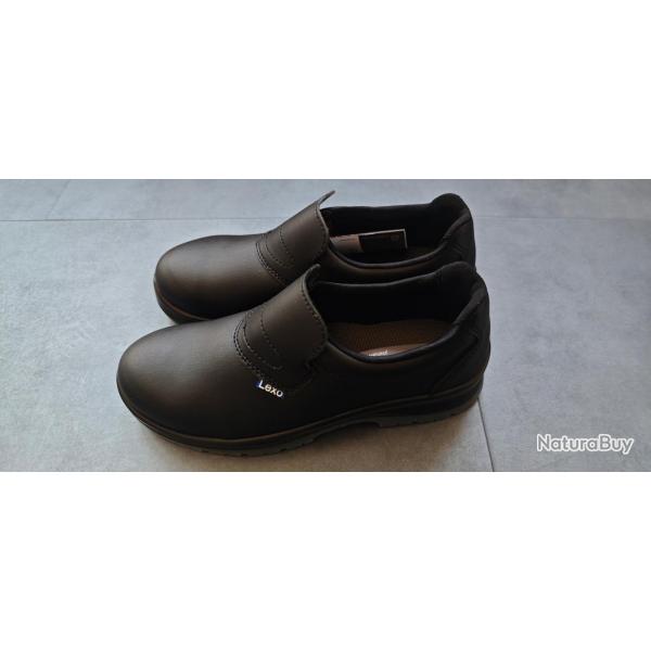 Lexo Venezia 86203-16 Chaussure de travail noir - Taille 38 Liquidation