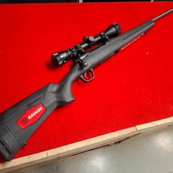 SAVAGE AXIS XP CAL. 243 WIN ETAT NEUVE + LUNETTE WEAVER 3-9X40 + HOUSSE DE TRANSPORT
