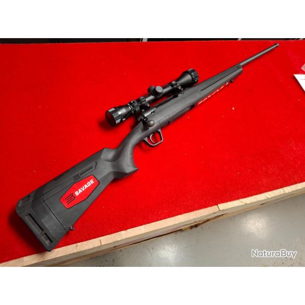 SAVAGE AXIS XP CAL. 243 WIN ETAT NEUVE + LUNETTE WEAVER 3-9X40 + HOUSSE DE TRANSPORT