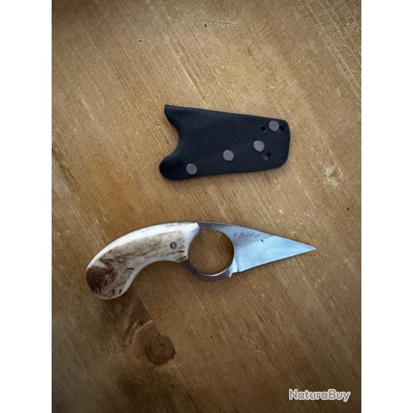 Couteau La Griffe de Fred Perrin custom fait main