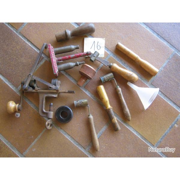 LOT CHARGEMENT CAL 16 LOT K