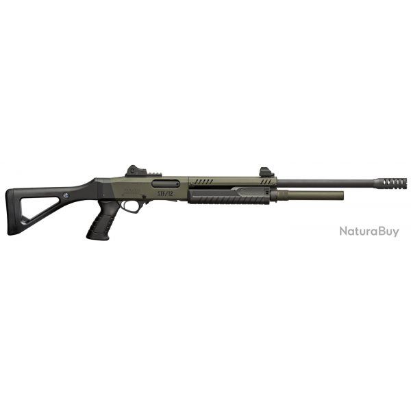 Fusil  pompe Fabarm STF/12 Pistol Grip Mil Spec - Cal. 12/76 - Vert