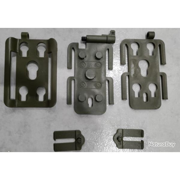 Accessoires MOLLE attache rapide pour Airsoft, Randonne, arme, chasse, etc...