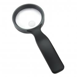 CARSON Série HandHeld loupe acrylique, 2,5x (7,62 cm)