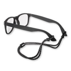 CARSON Porte-lunettes paracord vert/noir