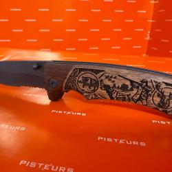 Couteau "Scène de chasse"