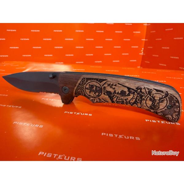 Couteau "Scne de chasse"