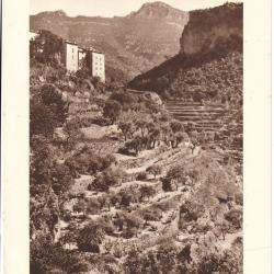 TIRAGE DE CLICHÉ TYPE GRAVURE - COMPAGNIE AÉRIENNE FRANÇAISE - VALLÉE DE LA VIS