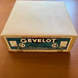 Boîte de 100 douilles à broche de calibre 24 Gévelot