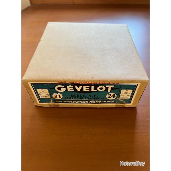 Bote de 100 douilles  broche de calibre 24 Gvelot