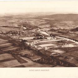 TIRAGE DE CLICHÉ TYPE GRAVURE - COMPAGNIE AÉRIENNE FRANÇAISE - PONT-SAINTE-MAXENCE