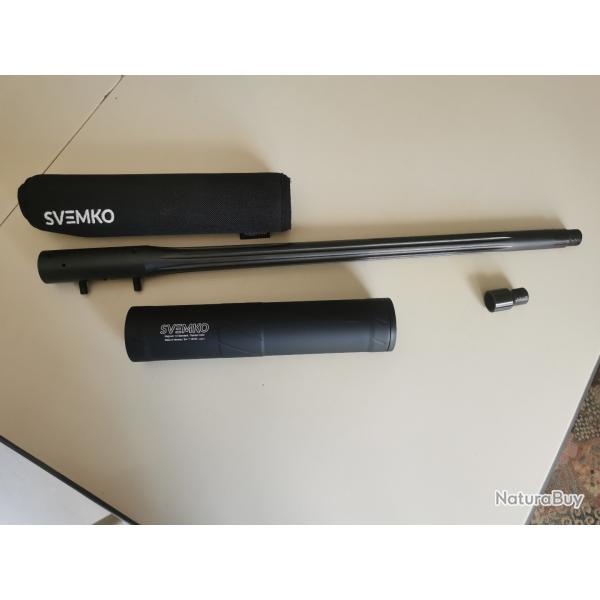 Canon Blaser R8 Semi Weight Flt et Filet 9.3x62 52cm + Moderateur de son Svemko Hunter 1.0