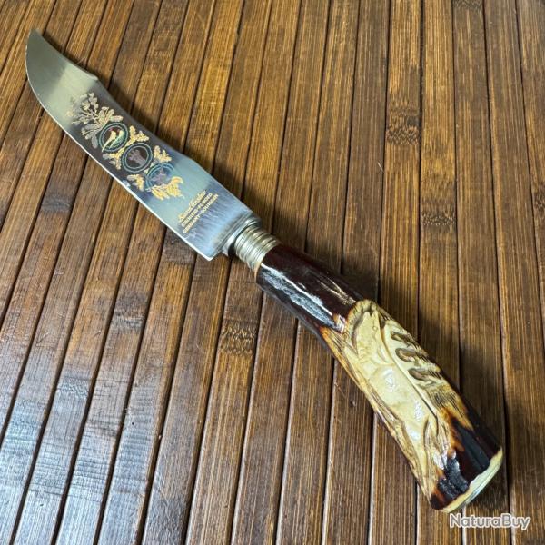 SUPERBE COUTEAU ALLEMAND FORG A SOLINGEN PAR KLAUS TRAGBAR