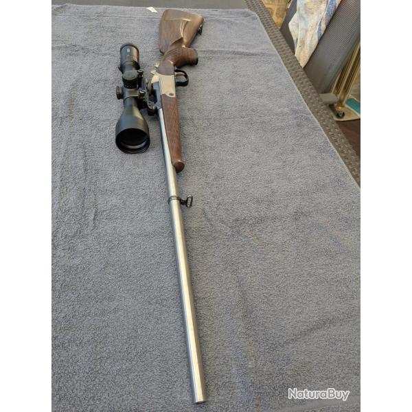 Kipplauf Blaser K77 Cal 240 Weatherby avec lunette Meopta 2,5-15 56 R D 4 C I L