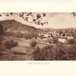 TIRAGE DE CLICHÉ TYPE GRAVURE - COMPAGNIE AÉRIENNE FRANÇAISE - LANISCOURT-EN-LAONNOIS